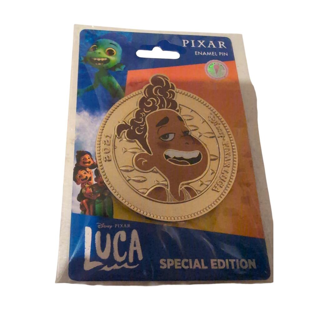 Pink a la Mode Pixar Coin Series Alberta from Pixar's Luca LE 300 Disney pin
